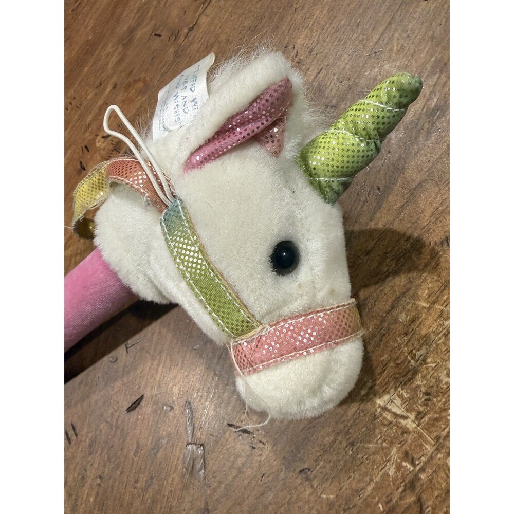 Magical Unicorn Wand Toy from Build-A-Bear - Sparkling Accents & Soft Plush